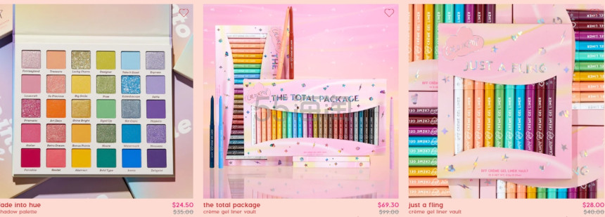 【下单抽奖】Colourpop 卡拉泡泡：活动即将失效 入唇釉、眼影等