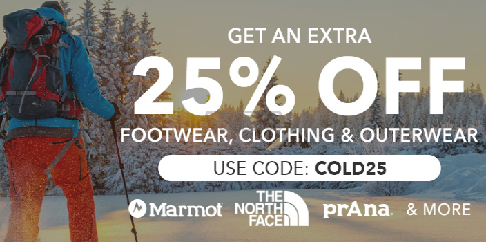 换码继续！MountainSteals.com：全场精选外套鞋履大促 关注The North Face、Prana 等