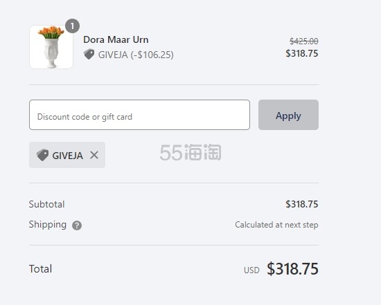 唐艺昕同款！Jonathan Adler DORA MAAR URN 缪斯花瓶