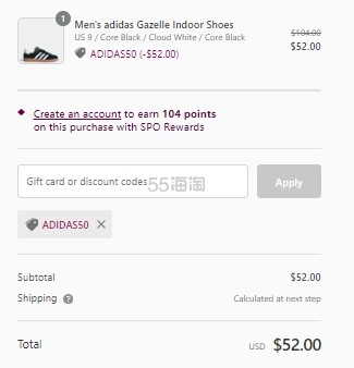 【年终大促】Shop Premium Outlets：Adidas 阿迪达斯运动风尚专场