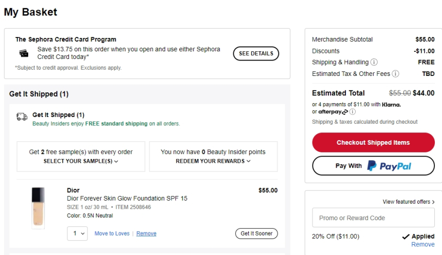 多色号可选！Dior 凝脂恒久粉底液 SPF 15