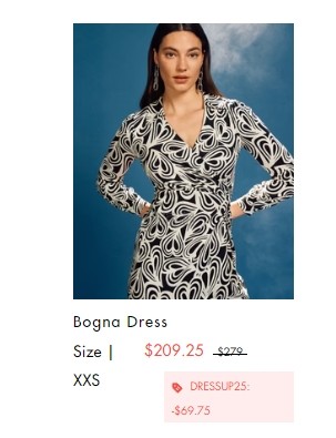 DVF US：连续5日服饰大促活动更新 12/11