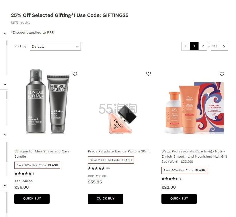Lookfantastic 英站：圣诞送礼！入小棕瓶、黑绷带面霜
