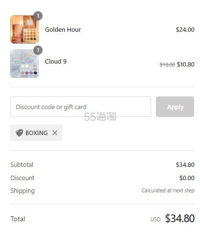 ColourPop 卡拉泡泡：限时热卖 正价单品6折促销
