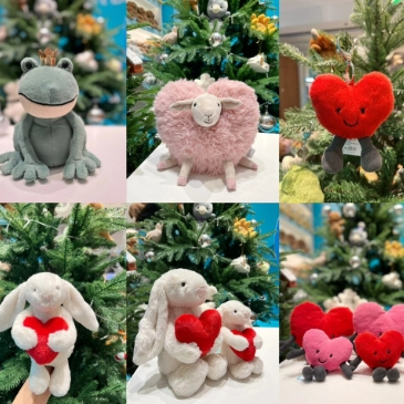 Selfridges：Jellycat 同心锁HK$260