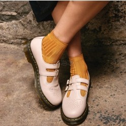 Dr Martens 8065 Patent 杏色复古玛丽珍女鞋