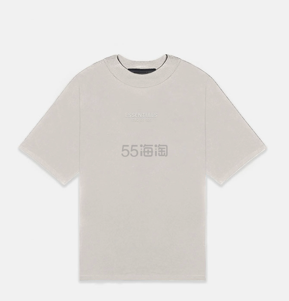 Essentials 男浅灰色T恤