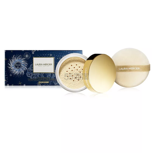 LAURA MERCIER 透明散粉2件套 价值