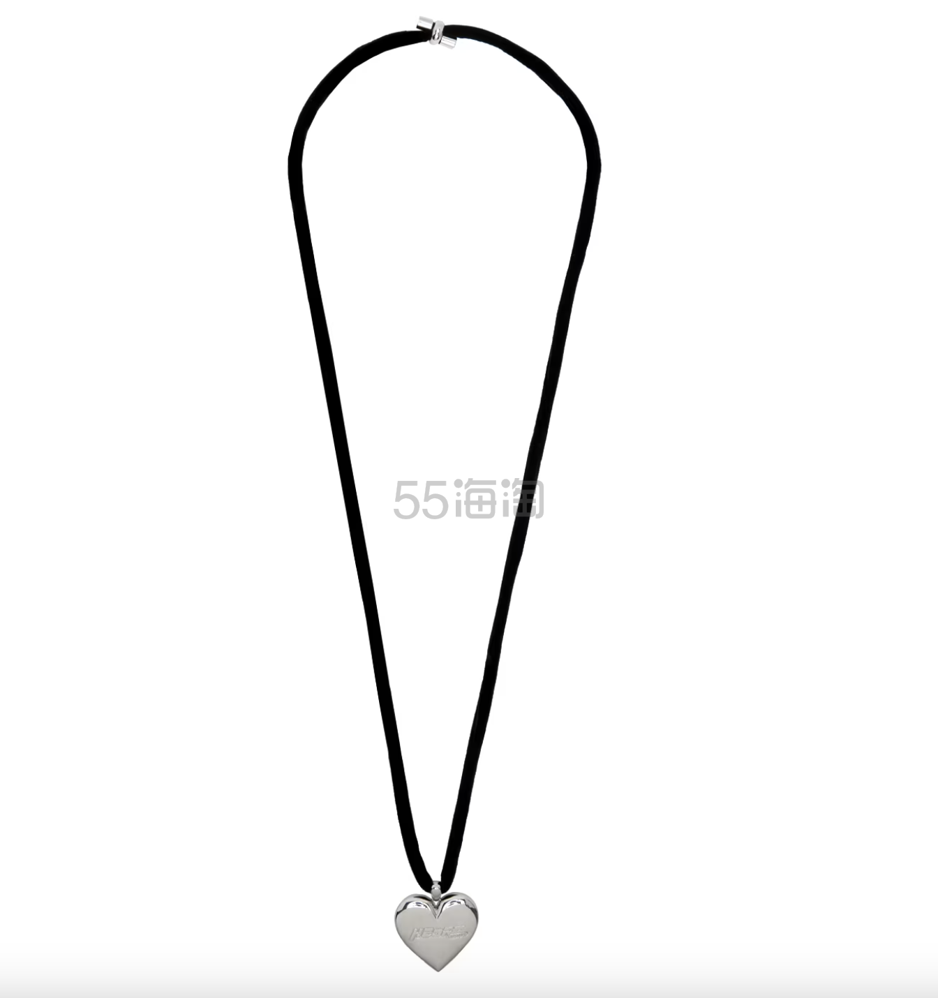 徐梦洁同款！Numbering 银色爱心项链