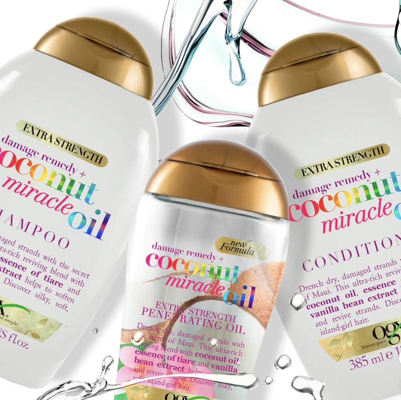 OGX Damage Remedy+ 椰子奇迹油洗发水 385ml