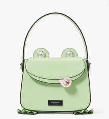 Kate Spade Lily Patent 3D青蛙Hobo包