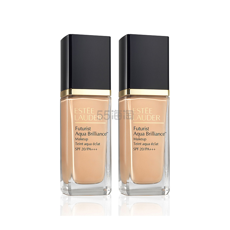 【临期】Estee Lauder 雅诗兰黛沁水养肤粉底液62两支装