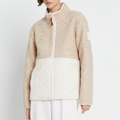 Tory Burch STEPPJACKE 羊羔绒摇粒绒外套