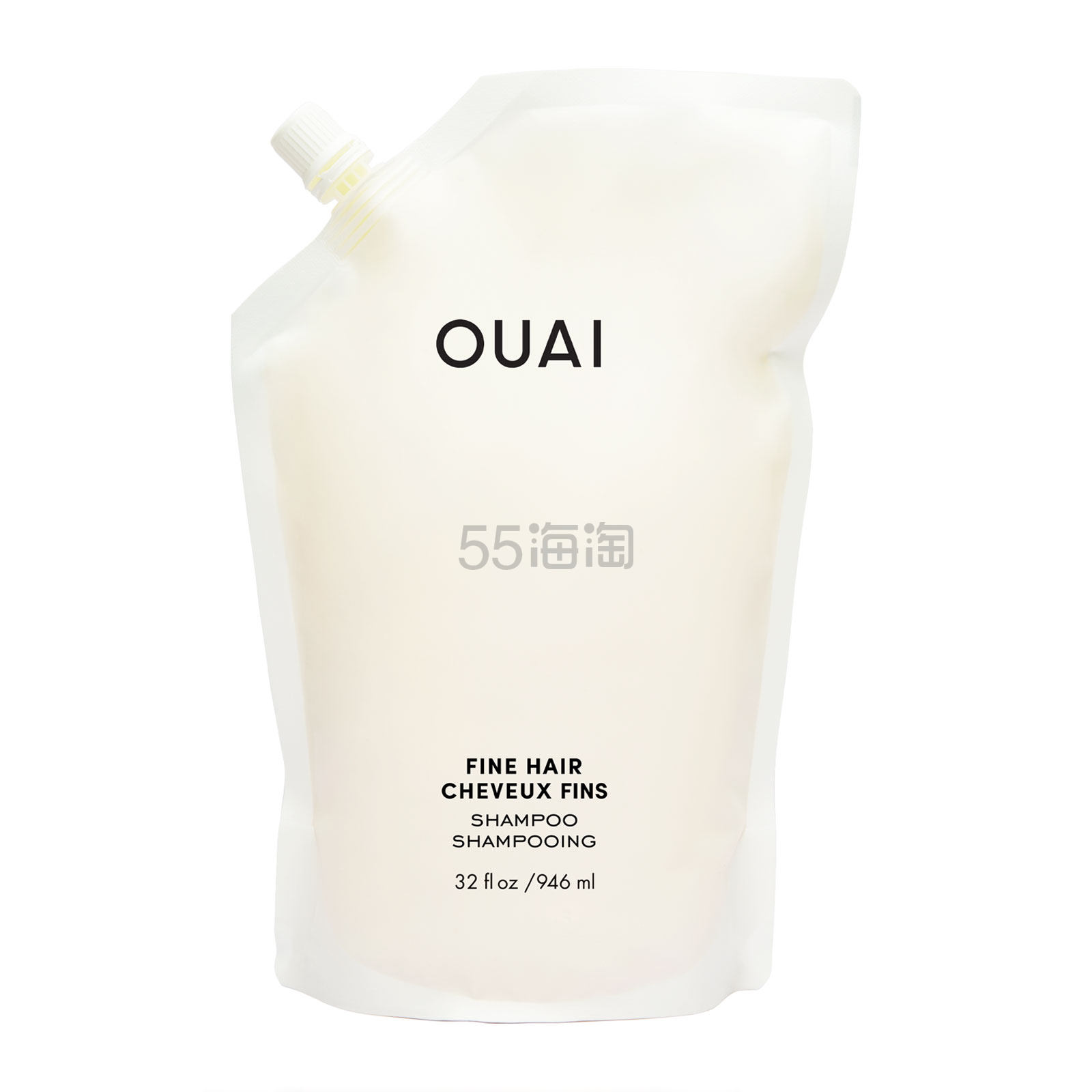 【单件含税】OUAI 细软发质柔顺洁净洗发水 补充装 946ml