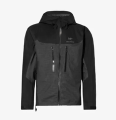 码全！ARCTERYX 始祖鸟 Alpha brand-print egular-fit shell 夹克