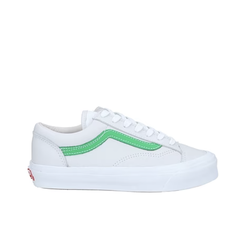 VANS Old Skool 白绿条女款板鞋