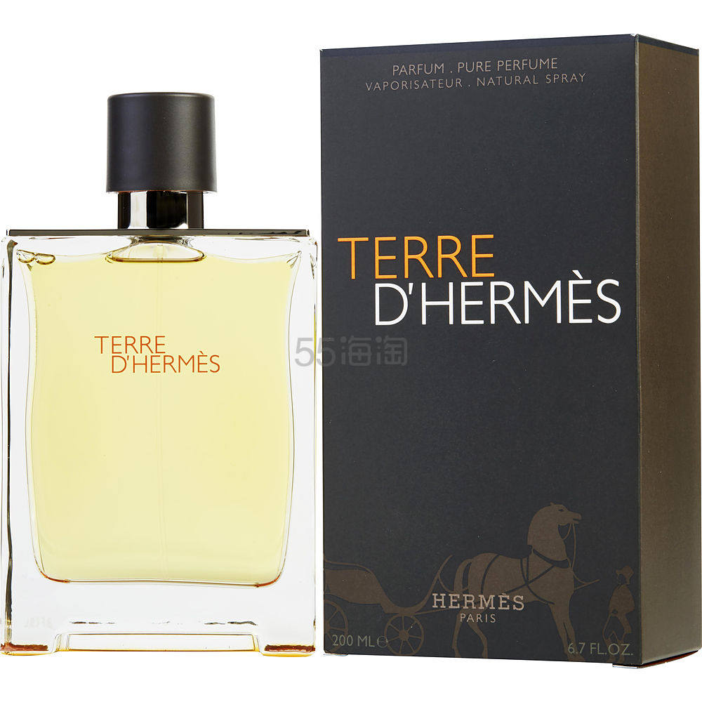 【包邮包税】HERMES 爱马仕 大地男士浓香精香水 Parfum 200ml