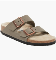 Birkenstock 博肯 Arizona 女款羊毛拖鞋