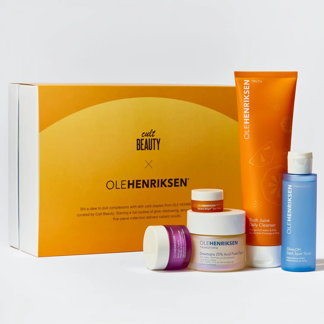 OLE HENRIKSEN X Cult Beauty 限定护肤盒子上线 价值£99