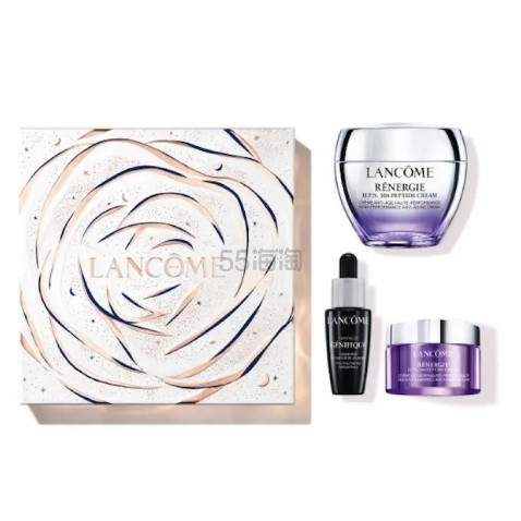 Lancôme 兰蔻 塑颜系列组合套装 百肽霜50ml+百肽霜15ml+小黑瓶精华10ml