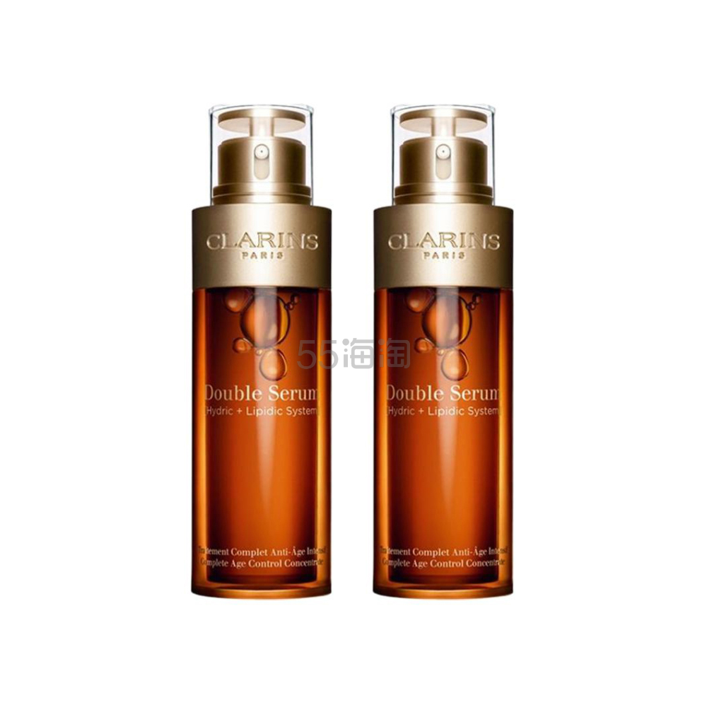 CLARINS 娇韵诗双萃精华双瓶分享组合100ml*2