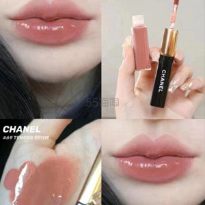 Chanel 香奈儿 双头唇釉 #69冰奶茶色
