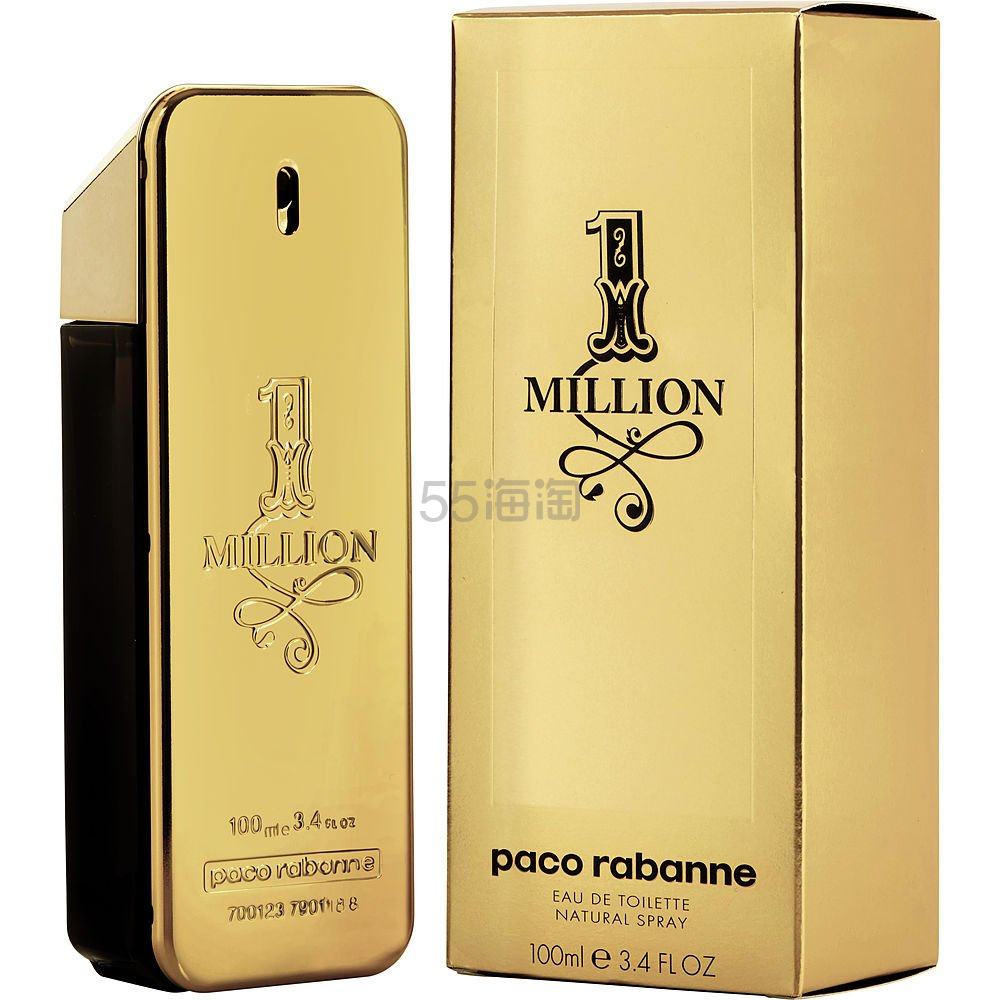 PACO RABANNE 帕高 百万金砖男士淡香水 EDT 100ml