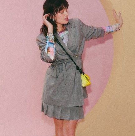 THE OUTNET 美站：GANNI 专场上新 乔欣同款蝴蝶袖上衣