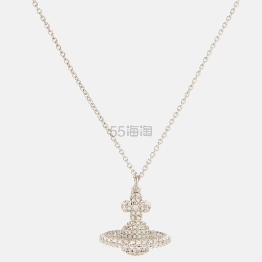 VIVIENNE WESTWOOD 西太后 Grace 银色小号满钻土星项链