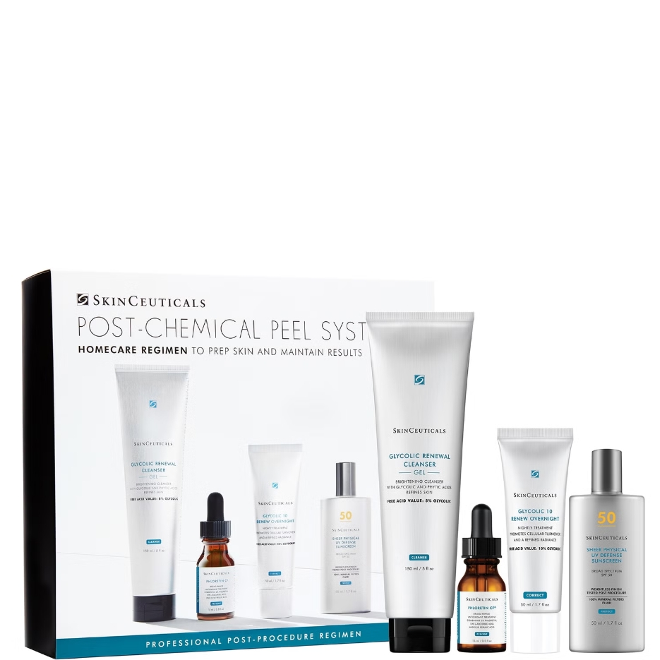 SkinCeuticals 修丽可焕白四件套 含：洁面、防晒、精华
