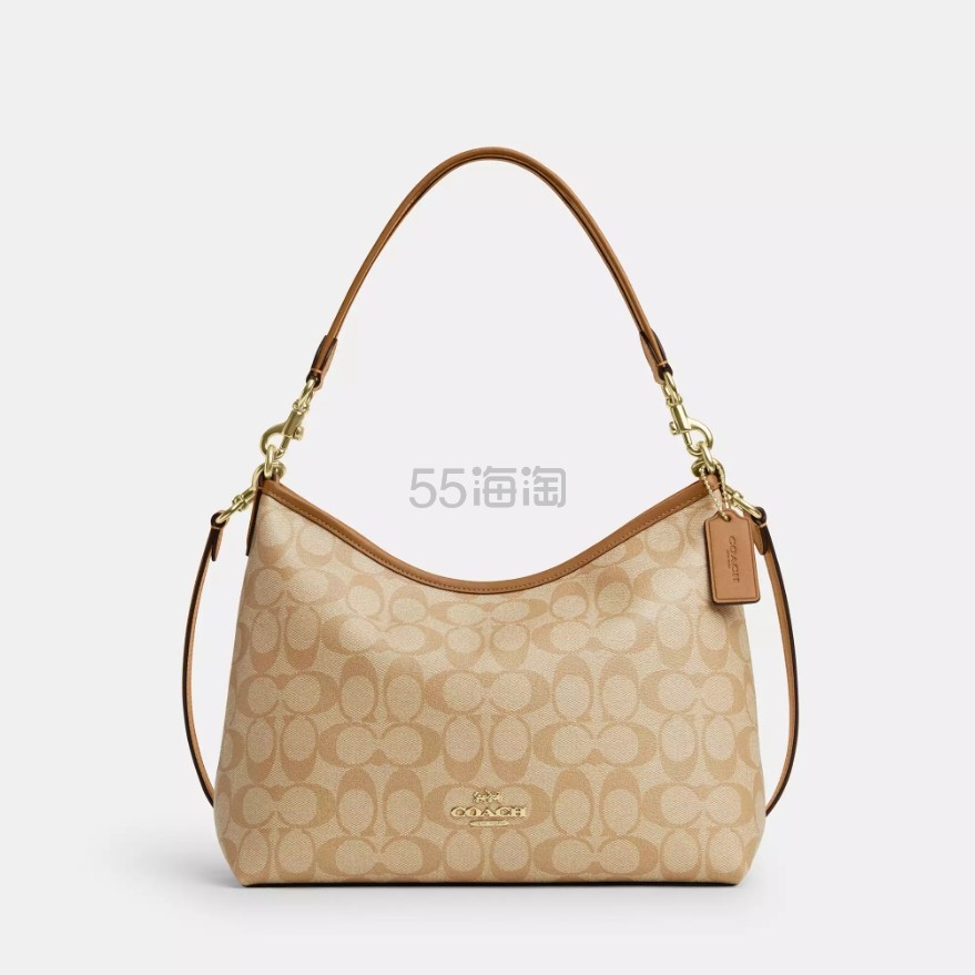 王炸款补货！Coach 蔻驰 Laurel 老花斜挎包 LV平替