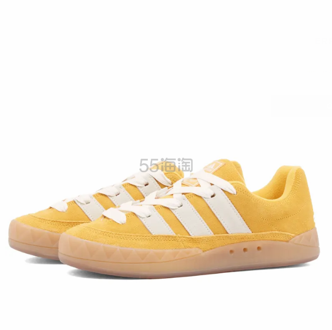 ADIDAS ADIMATIC 明黄色面包鞋