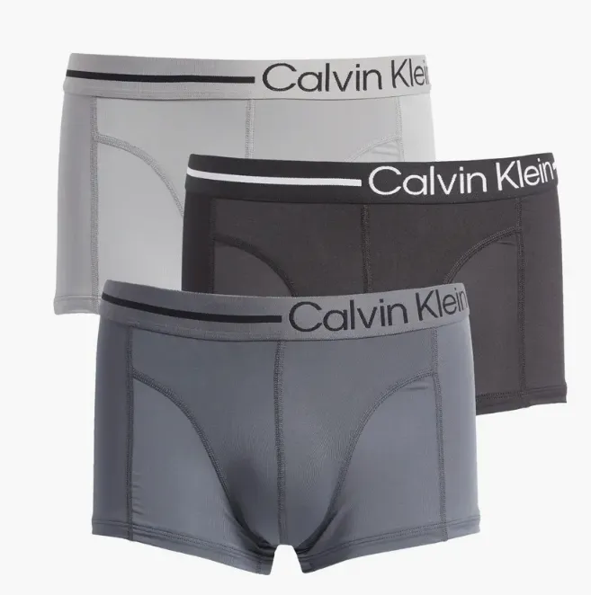 Calvin Klein 男士平角内裤3条装
