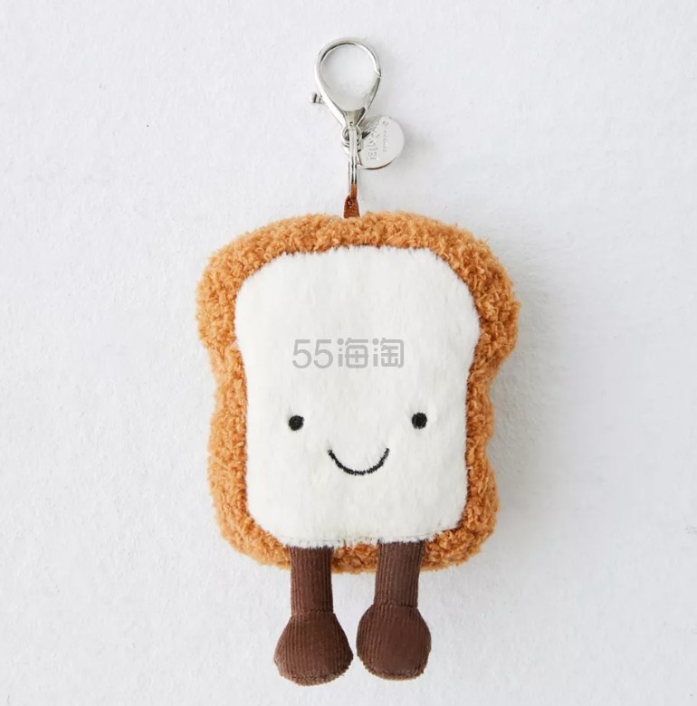 补货！Jellycat Amuseable 吐司/小猪 挂件&钥匙扣