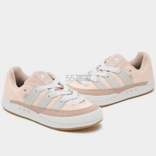size?:Adidas 阿迪达斯 Originals Adimatic 粉色面包鞋