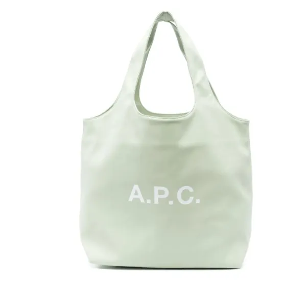 A.P.C. Ninon logo 印花托特包