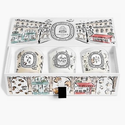 上新！Diptyque 夏日限定新款香薰蜡烛套装 70g*3