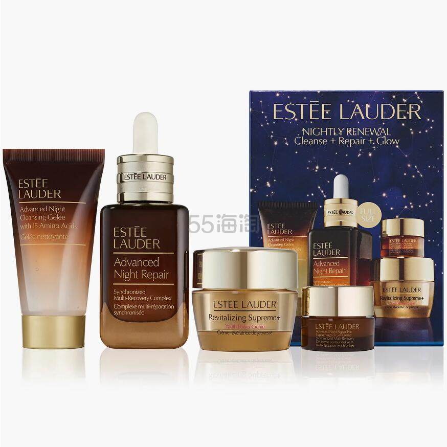 Estee Lauder 雅诗兰黛小棕瓶+智妍护肤4件套