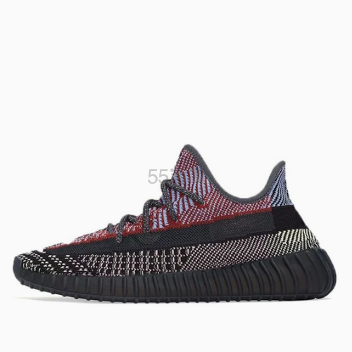 42码好价！adidas Yeezy Boost 350 V2 黑红天使 FW5190