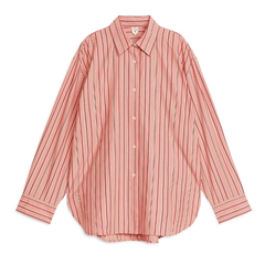 ARKET 粉色条纹衬衫