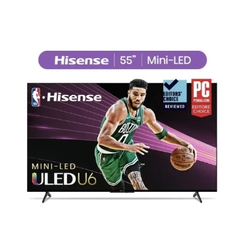 Hisense U6K miniLED 背光全阵列控光 ULED 4K HDR 智能电视