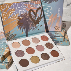 ColourPop 卡拉泡泡 off melrose 眼影盘