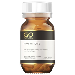 Go Healthy 高之源 Pro Iron Forte 补铁胶囊30粒