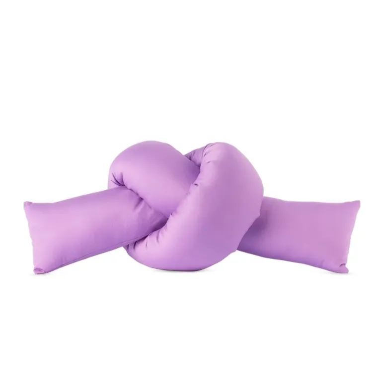 JIU JIE SSENSE 独家发售紫色 Baby Knot 靠垫