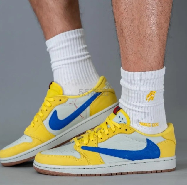 新品预告！Travis Scott x Air Jordan 1 Low OG “Canary” 即将发售