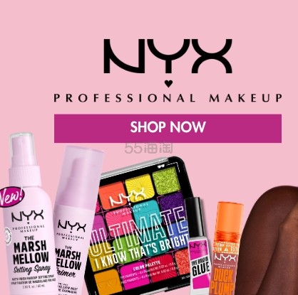 Chemist Warehouse：NYX 彩妆热卖 入定妆喷雾、美妆盘