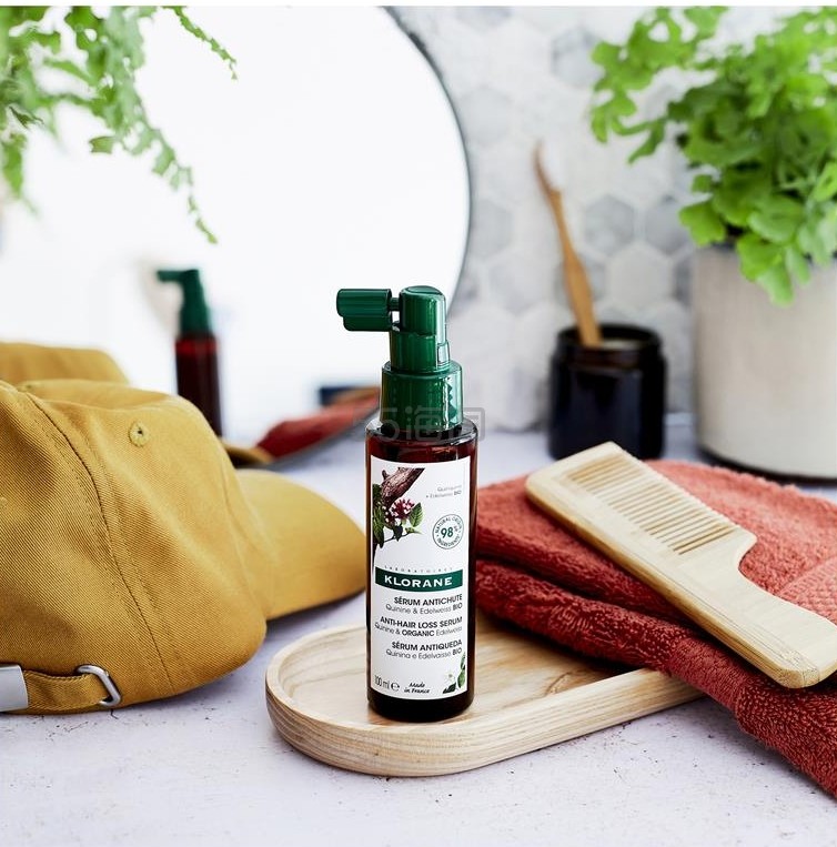 klorane 康如奎宁金鸡纳防脱发精华喷雾100ml
