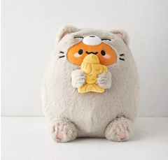 SMOKO  灰猫毛绒玩具