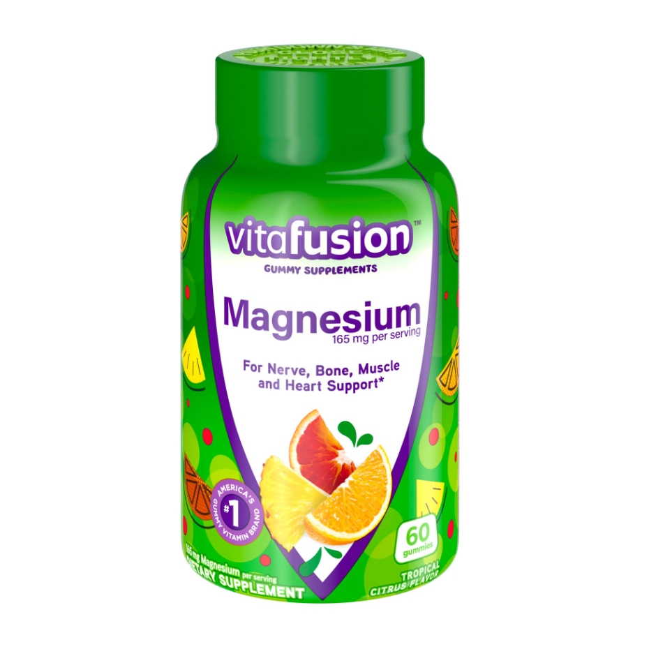 Vitafusion 鎂軟糖補充劑,60粒