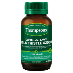 【澳洲仓】 Thompson's 汤普森 42000mg 奶蓟草护肝片 60片